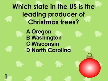 Christmas Holiday Trivia 100 Questions Powerpoint Version Tpt