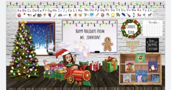 Preview of Holiday/Christmas Virtual Classroom