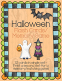 Halloween Flash Cards &/or Word Wall Posters - 5 sizes inc