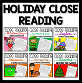 Holiday Nonfiction Reading Comprehension Bundle