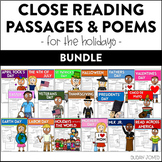 Holiday Close Reading Passages & Poetry for Primary Grades