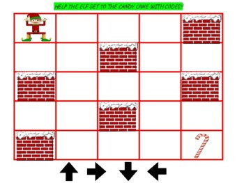 Holiday Coding Maze for Kids by Ryan Tessler | TPT