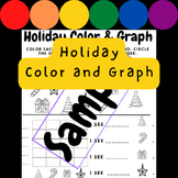 Holiday Color & Graph | Eng & Spn | Differentiated