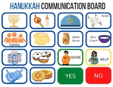 Holiday Communication Boards - Thanksgiving, Hanukkah, and