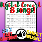 Holiday Concert Music BUNDLE Caroling! | Digital & Live Co