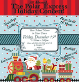 Holiday Concert / Winter Open House Flyer