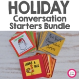 Holiday Conversation Starters Bundle- Thanksgiving, Christ