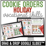 Holiday Cookie Orders Drag & Drop Google Slides