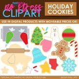 Holiday Cookies Christmas Clip Art (Digital Use Ok!)