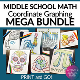Holiday Coordinate Graphing Pictures BUNDLE