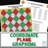 Holiday Math Activity Coordinate Plane Graphing