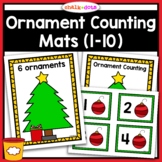 Holiday Counting Number Mats | Counting to 10 | Number Rec