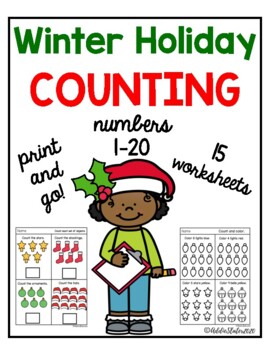 kindergarten holiday homework packet teaching resources tpt