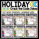 Holiday Crack the Code Jokes BUNDLE