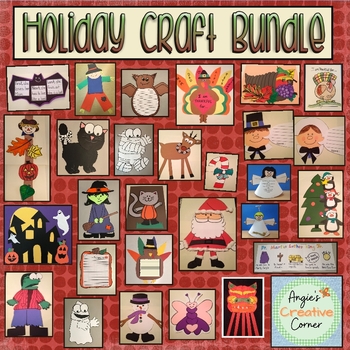 Preview of Holiday Crafts Bundle