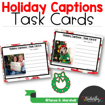 Preview of Holiday December Writing Activity | Free Holiday Literacy Activity