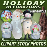 Holiday Decorations - Clipart - Stock Photos - Christmas -