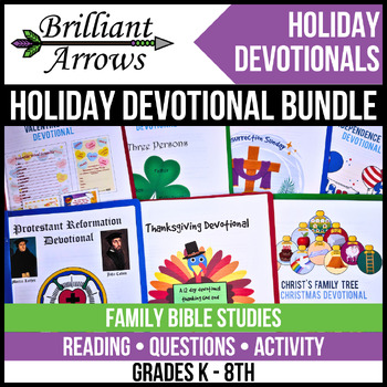 Preview of Holiday Devotional Bundle