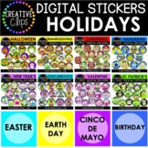 Holiday Digital Stickers Mega Bundle {For Personal Use}