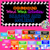 Holiday Digital Word Searches and More Word Work!