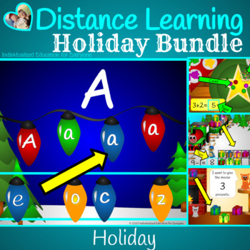 Preview of Holiday Distance Learning Bundle