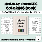 Holiday Doodles Coloring Book