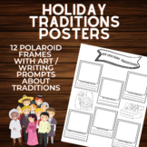 Holiday Family Traditions Poster / Bulletin Board Activity