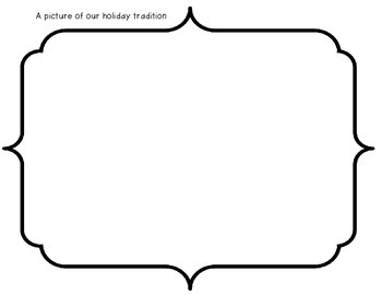 Holiday Family Traditions Project by The Class to BEE | TPT