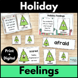Christmas Holiday Feelings or Emotions Activities for Spee