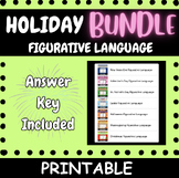 Holiday Figurative Language Bundle