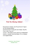 Holiday Find the Missing Addend Interactive Lesson