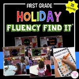 Holiday Fluency Find It BUNDLE (1st Grade)