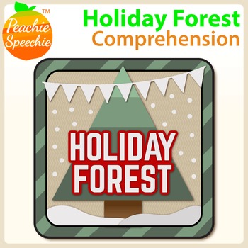 Preview of Holiday Forest Comprehension