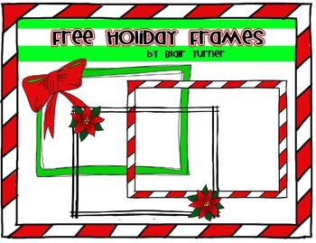 Preview of 3 Holiday Frames!