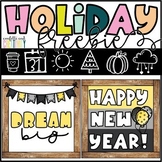 Holiday Freebie Posters