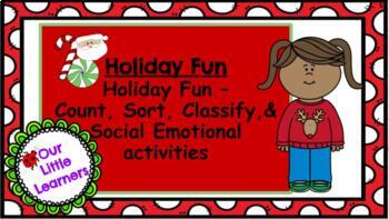 Preview of Holiday Fun- Early Math Activities