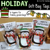 Holiday Gift Bag Tags {FREEBIE}
