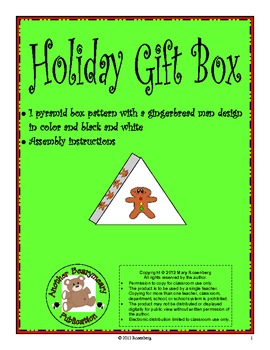 Preview of Holiday Gift Boxes sampler