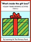 Inferring Activities - Holiday Gift Theme | Inferences Worksheets
