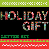 Holiday Gift Letter Set