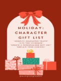 Holiday Gift List 