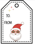 Holiday Gift Tag Printables includes 5 different designs