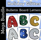 Holiday Glitter Sequin Bulletin Board Letters Printable De