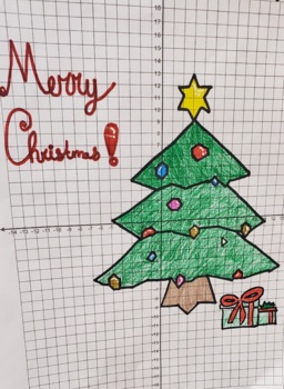 Preview of Holiday Graphing Activity - Christmas Tree