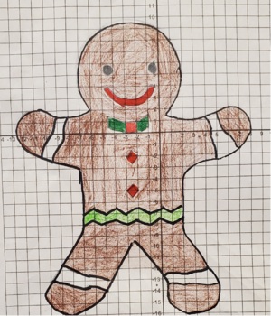 Preview of Holiday Graphing Activity - Gingerbread Man