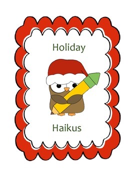 Preview of Holiday Haikus - FREE!