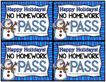 holiday homework for teachers