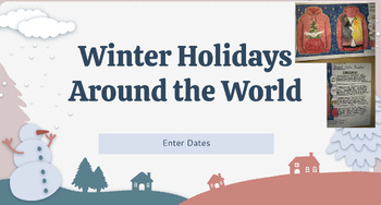 Preview of Holiday Hoodie - Winter Celebrations Around the World
