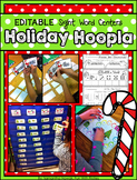 Holiday Hoopla: 11 *EDITABLE* Sight Word Center Activities