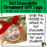 Holiday Hot Chocolate Ornament Notes FREEBIE